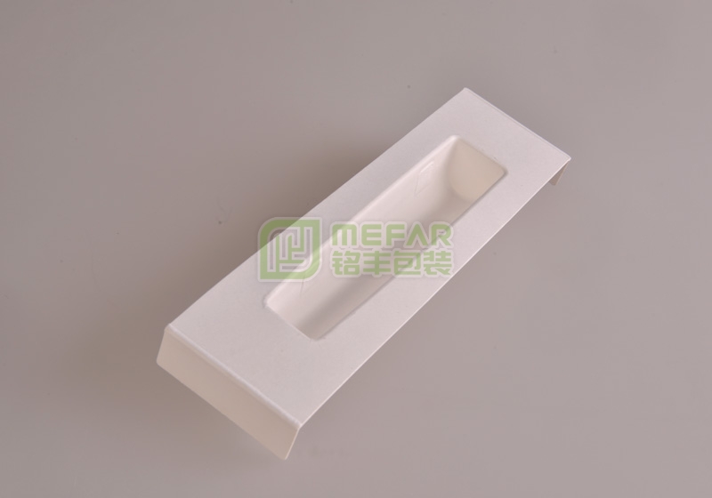 电子烟白色湿压精品纸托（纸浆模塑）