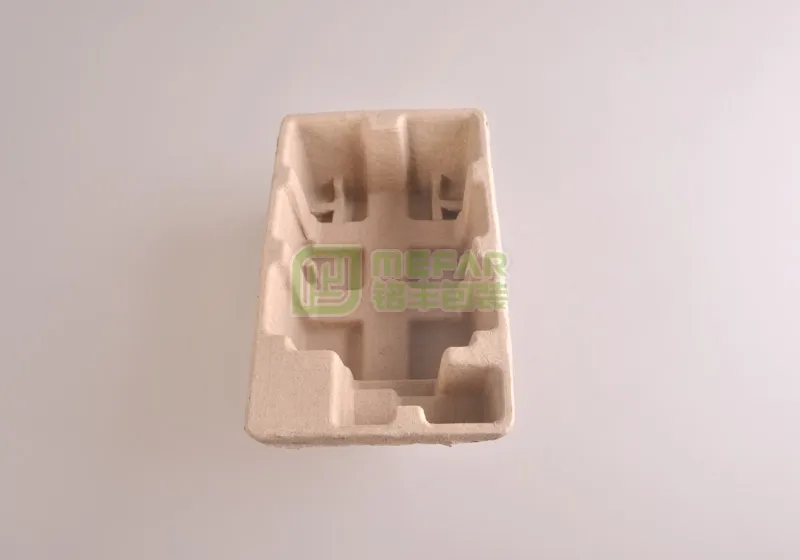 台灯黄色干压纸托(纸浆模塑) - 画像2