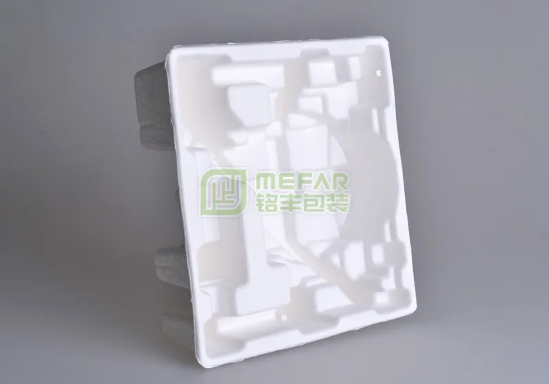 机顶盒白色干压纸托(纸浆模塑) - Image 3