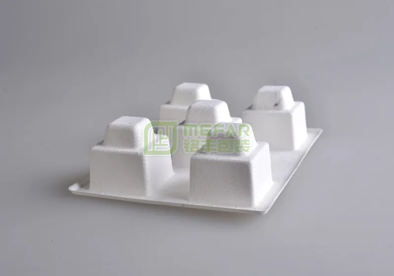 充电器白色湿压精品纸托(纸塑) - Bild 4