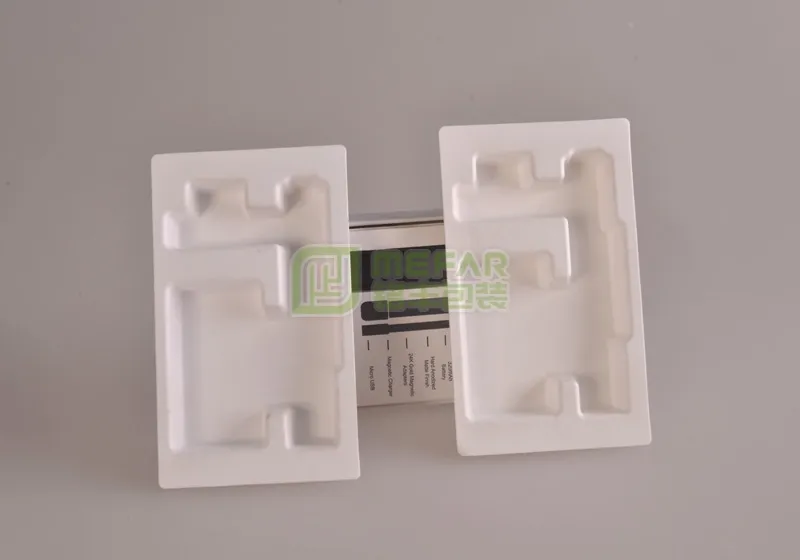 电子烟白色湿压精品纸托(纸浆模塑) - 画像3