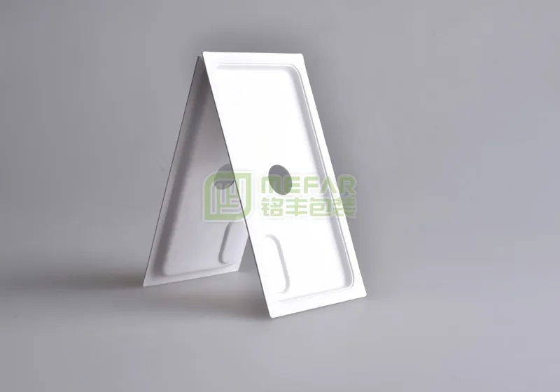 手机白色湿压精品纸托(纸浆模塑) - Bild 3