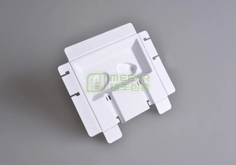 游戏手柄白色压甘蔗浆纸托(纸塑) - Imagen 3