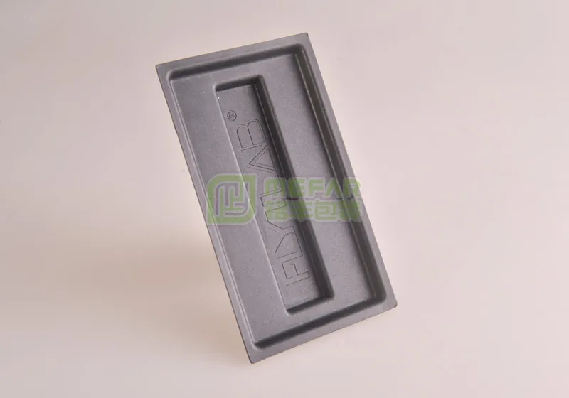 手机黑色湿压甘蔗浆纸托(纸塑) - Bild 3