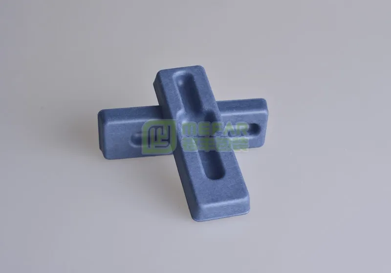 电子烟蓝色湿压精品纸托(纸浆模塑) - 画像2