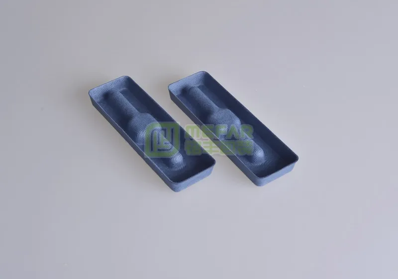 电子烟蓝色湿压精品纸托(纸浆模塑) - 画像3