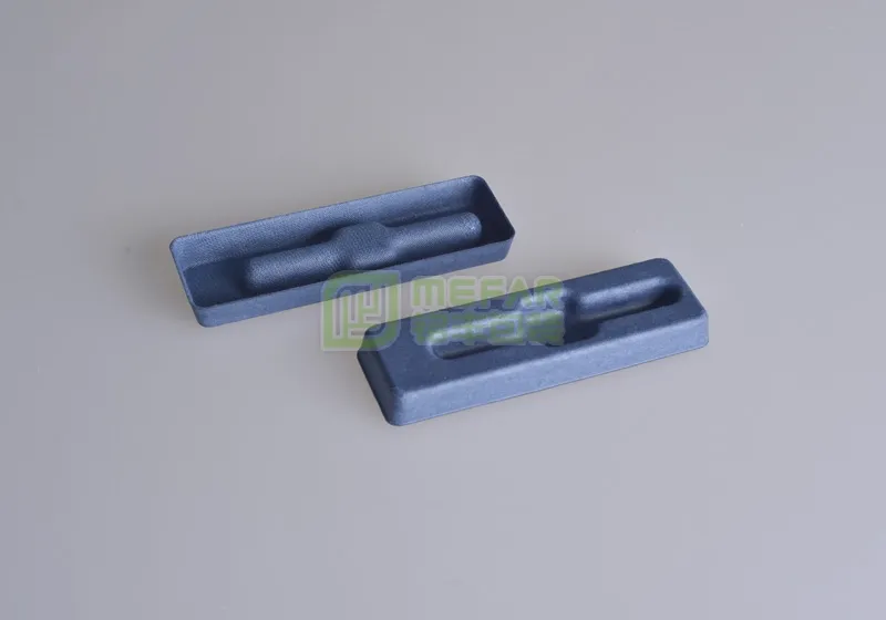 电子烟蓝色湿压精品纸托(纸浆模塑) - 画像4