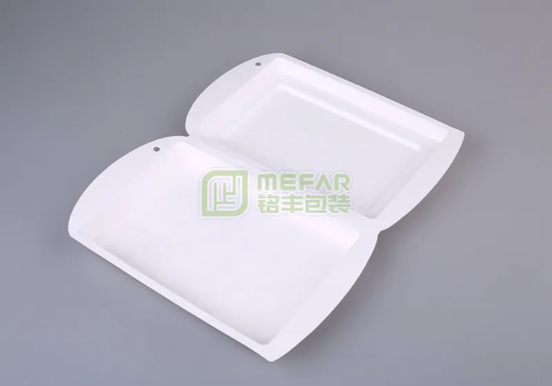 面膜白色湿压纸托(纸浆模塑) - 画像2