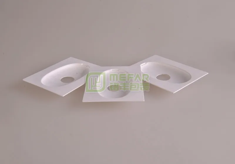 洁面仪白色湿压甘蔗浆纸托(纸浆模塑) - 画像4