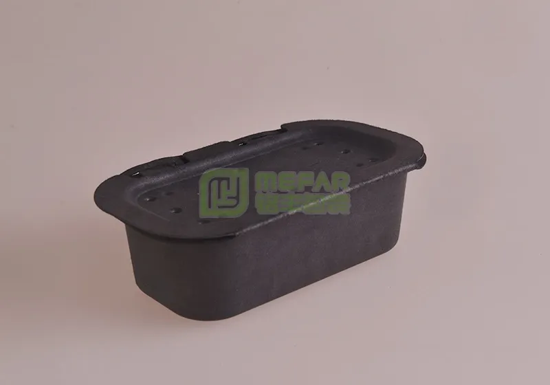 香水瓶黑色湿压工艺纸托(纸浆模塑) - Imagen 5