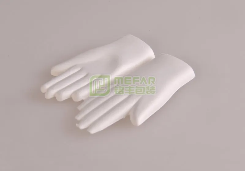 手套白色湿压工艺纸托(纸浆模塑) - 图片 3