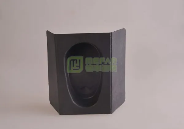 蓝牙耳机黑色压精品纸托（纸浆模塑）