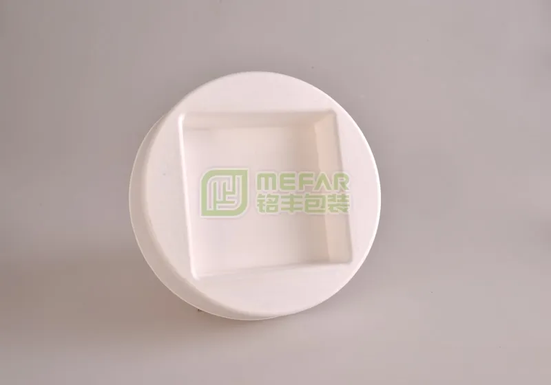 Plateau électrique mobile de pressage humide de pulpe de canne à sucre blanche (papier plastique)