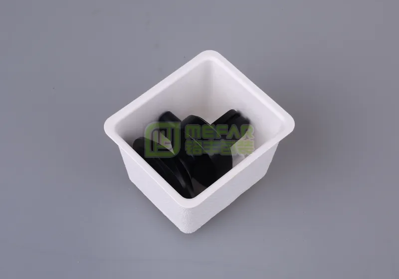 美容仪白色湿压纸托(纸塑) - Imagen 3