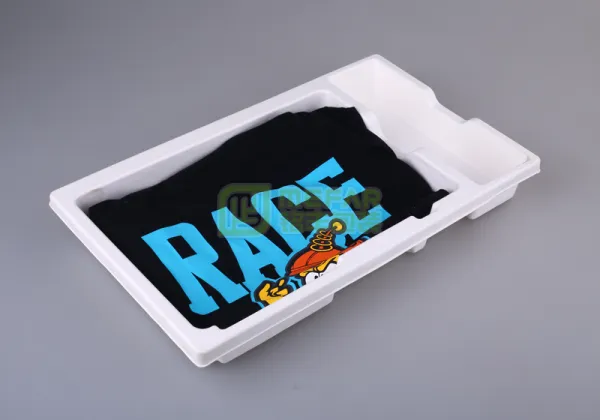 衣托白色湿压纸托（纸浆模塑）