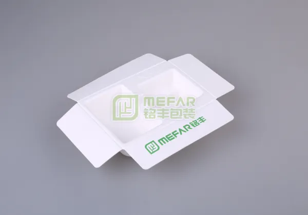 蓝牙音响湿压白色纸托（纸塑）