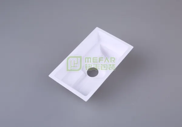 电子烟湿压白色纸托（纸塑）