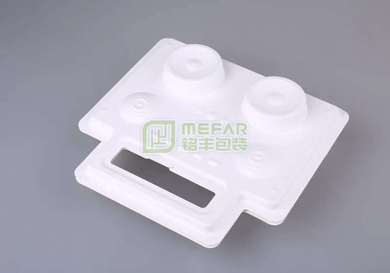 蛋托白色湿压纸托(纸浆模塑) - 图片 2