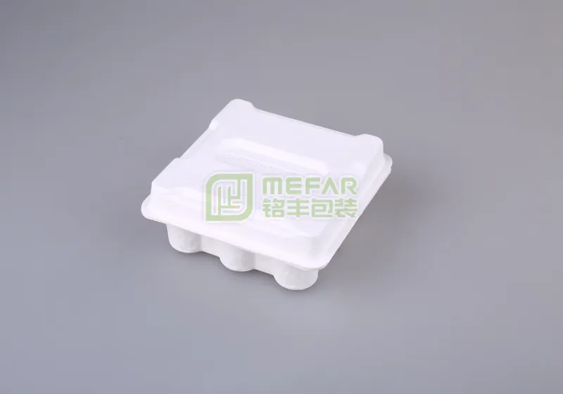 蛋托白色湿压纸托(纸浆模塑) - 图片 3