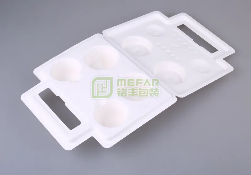 蛋托白色湿压纸托(纸浆模塑) - 图片 4