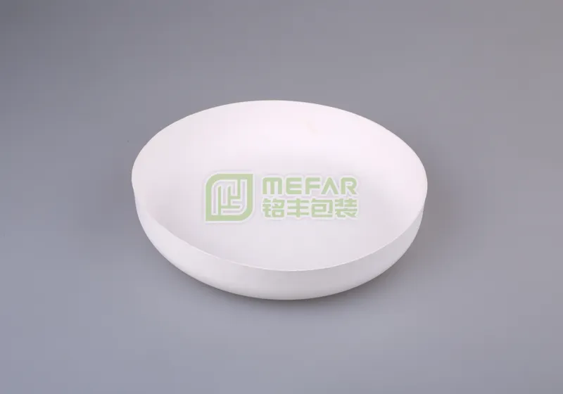 盘子白色湿压原木浆精品纸托(纸塑) - Image 2