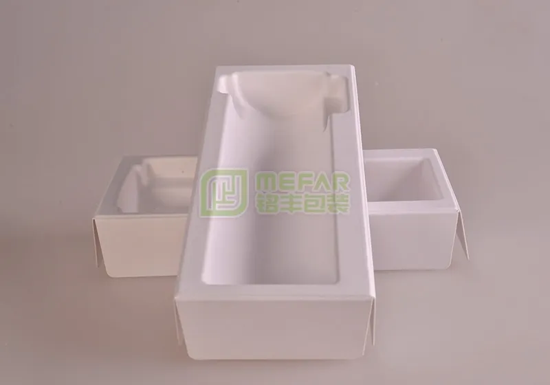 水杯白色湿压精品纸托(纸浆模塑) - Bild 2