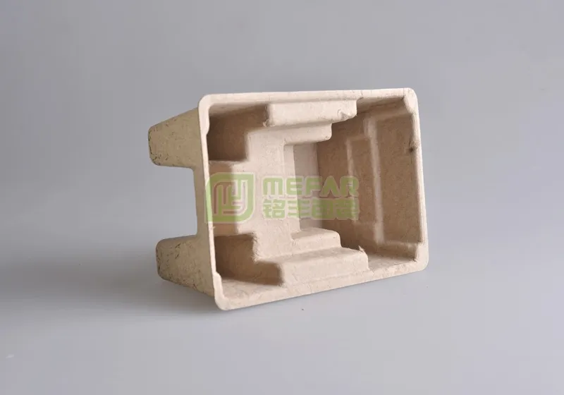 插头黄色干压原木浆纸托(纸浆模塑) - Image 3